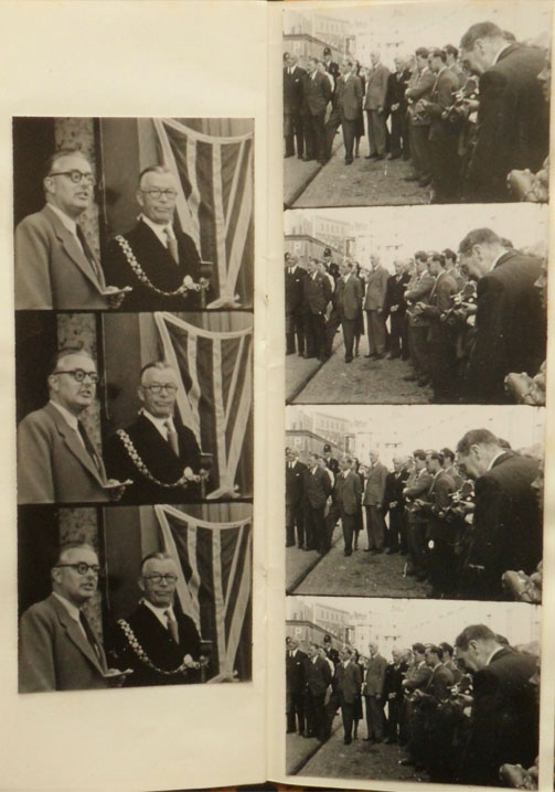 Reece Winstone at the William Friese-Green Centenary Celebrations 1955